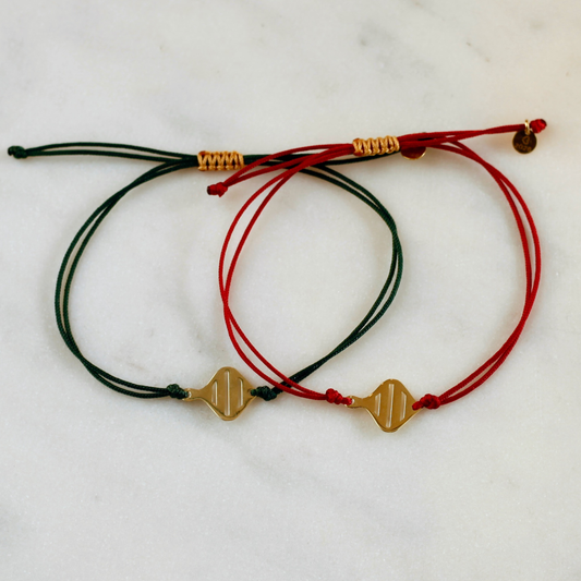 Lucky Charm 2026 Bracelet | Flat Spinning Top Cord