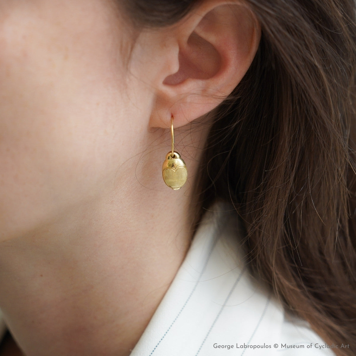 Scarab Earrings