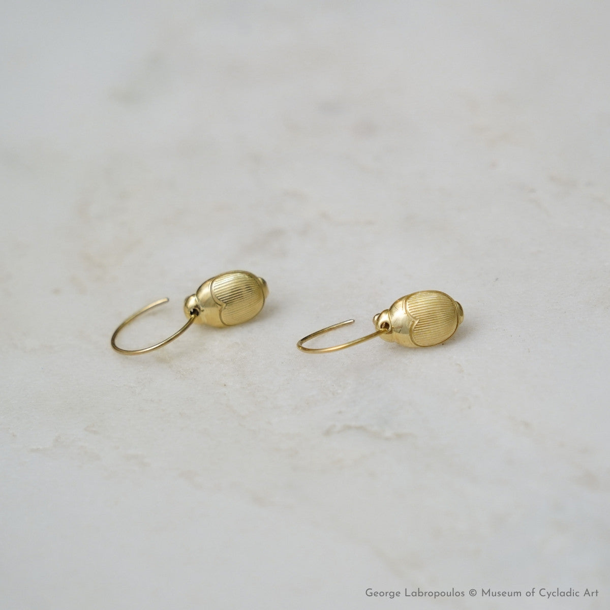 Scarab Earrings