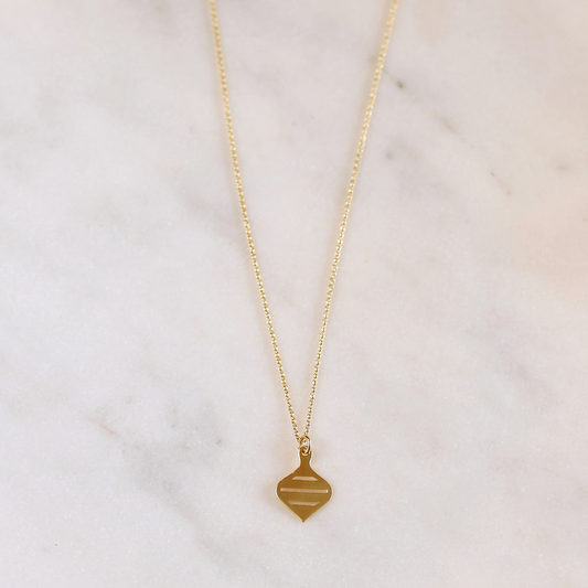 Lucky Charm 2026 Necklace | Flat Spinning Top Chain
