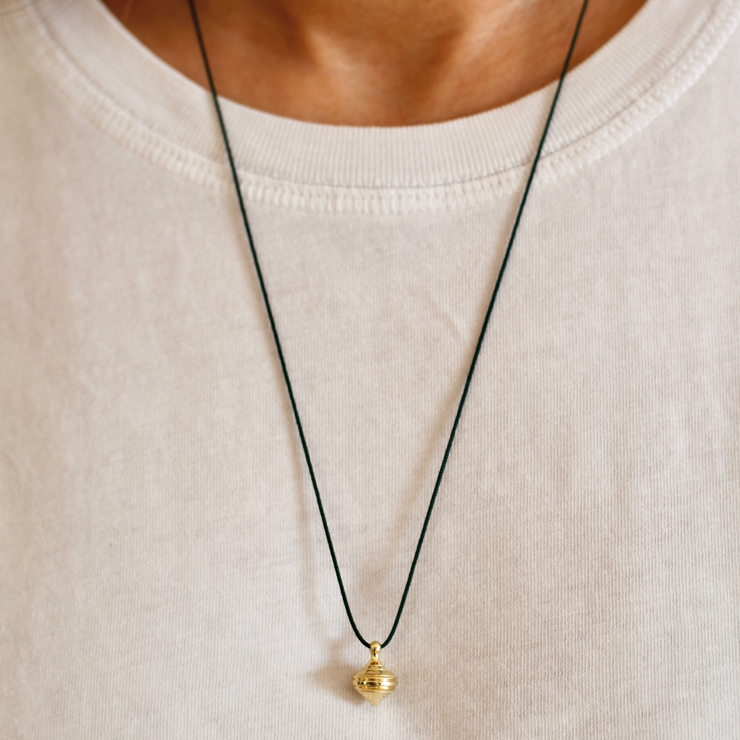 Lucky Charm 2026 Necklace | 3D Spinning Top Cord