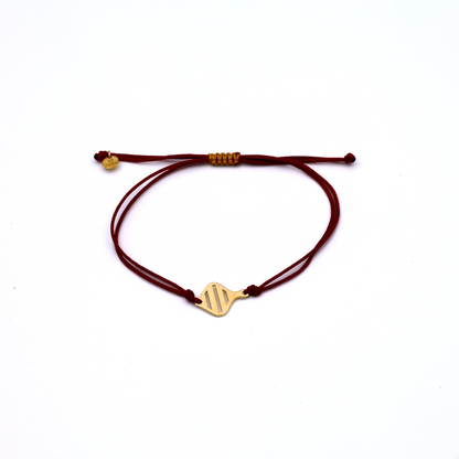 Lucky Charm 2026 Bracelet | Flat Spinning Top Cord