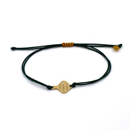 Lucky Charm 2026 Bracelet | Flat Spinning Top Cord