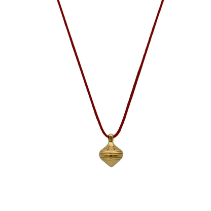 Lucky Charm 2026 Necklace | 3D Spinning Top Cord