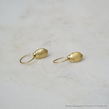 Scarab Earrings