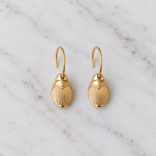 Scarab Earrings
