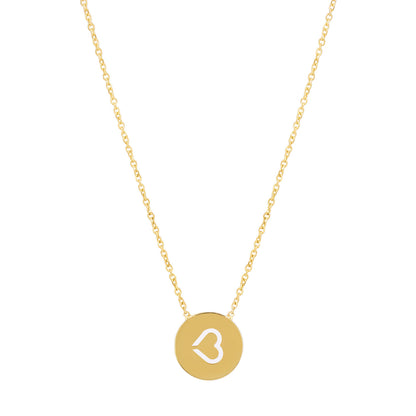 Amos Round Necklace