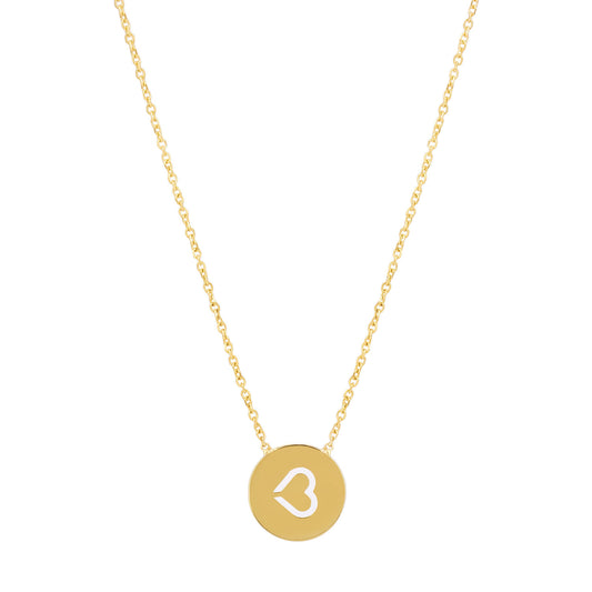 Amos Round Necklace